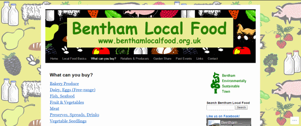 bentham-local-food-page