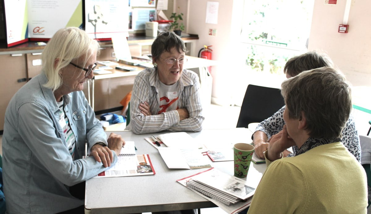 Discussion group at Derby